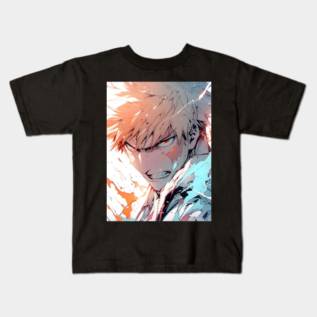 Manga and Anime Inspired Art: Exclusive Designs Kids T-Shirt by insaneLEDP